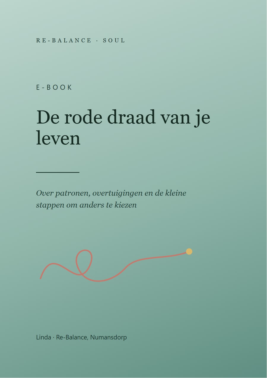 Omslag van de cursus De rode draad van je leven